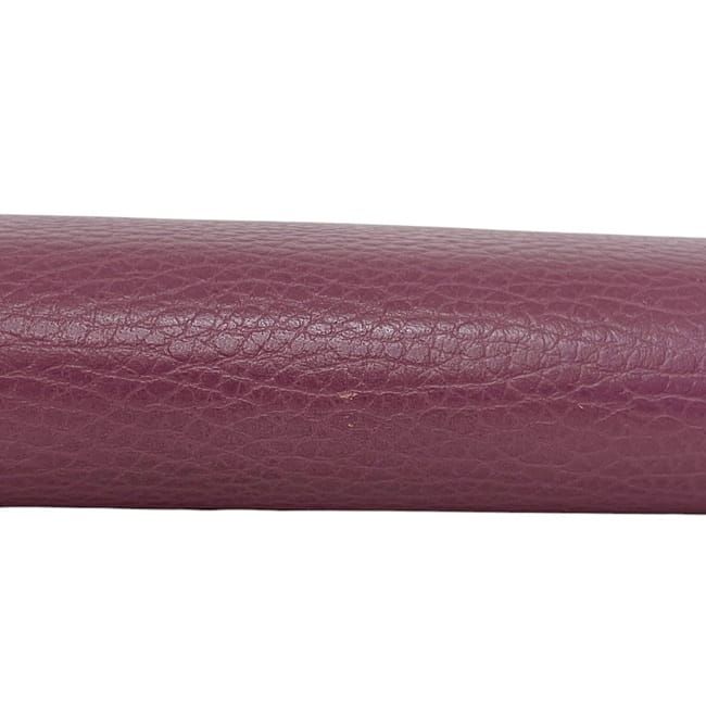 Gucci Bifold Long Wallet Purple Swing 354498 Wallet Leather