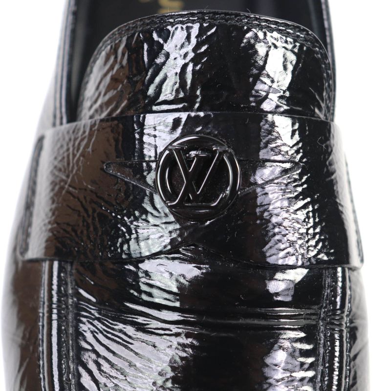 Louis Vuitton 24SS 1acyyl Soho Line Lvhardware Attached Leather Loafers Black