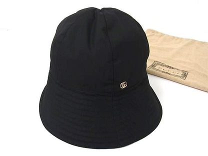 Gucci GG Marmont 100% Polyester Bucket Hat Hat Size M 57cm (22.44in) -