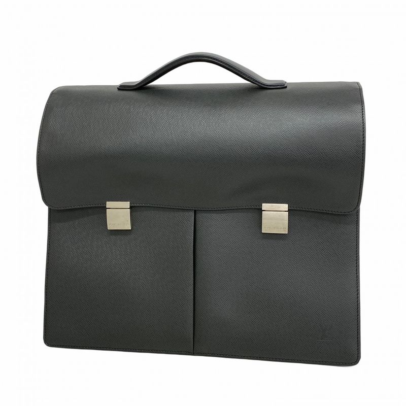 Louis Vuitton Taiga Serviette Tobol Briefcase M30792 Ardoise Men's