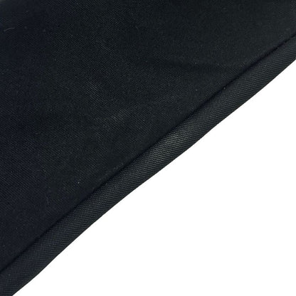 Prada Logo Plated Nylon Headband 1ih081 Black