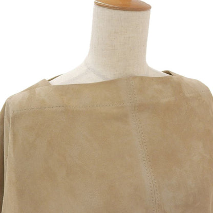 Hermes 2011aw Lemaire 1st Collection Runway No12 Goth Leather Dress 38