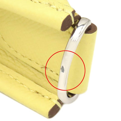 Hermes Shoulder Bag Evelyn 3 PM Vaux-Epson Joanne Pouss in Silver Hardware