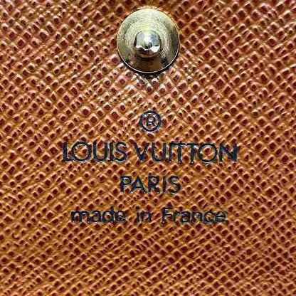 Louis Vuitton Monogram Porte Trésor Etui Papier M61202 Trifold Wallet Unisex