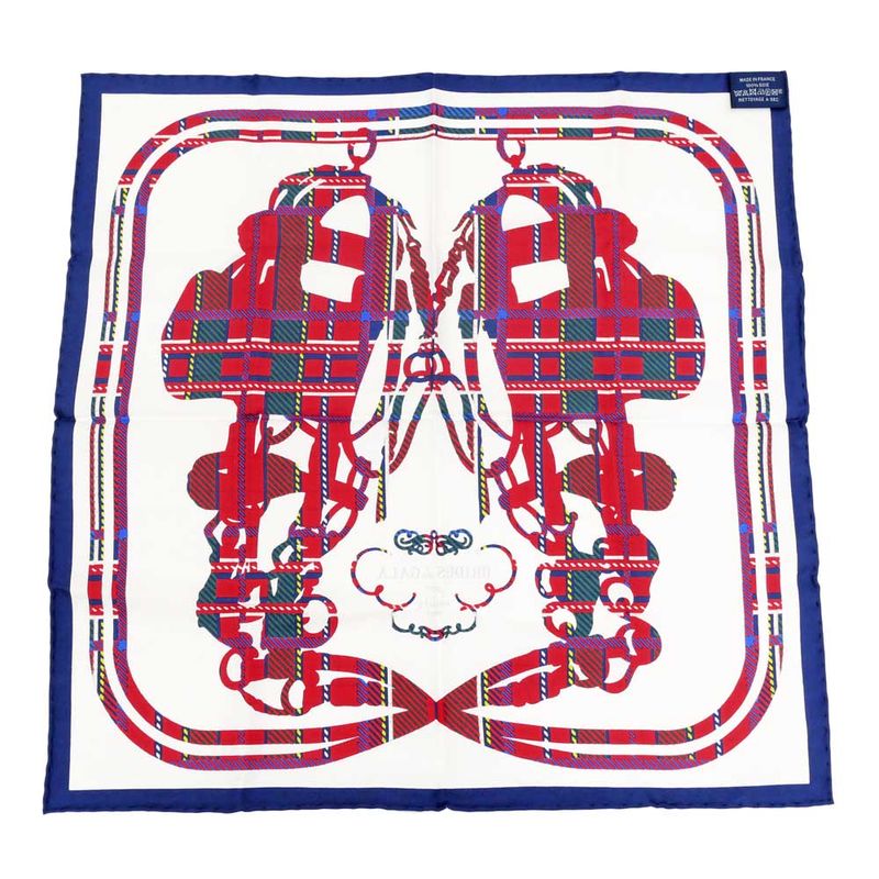 Hermes Petit Carre 40 Scarf Brides De GALA Silk Multicolor Accessory