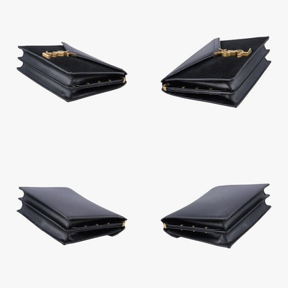 Yves Saint Laurentyves Saint Laurentcassandra Black Suede And Leather 532750roy5