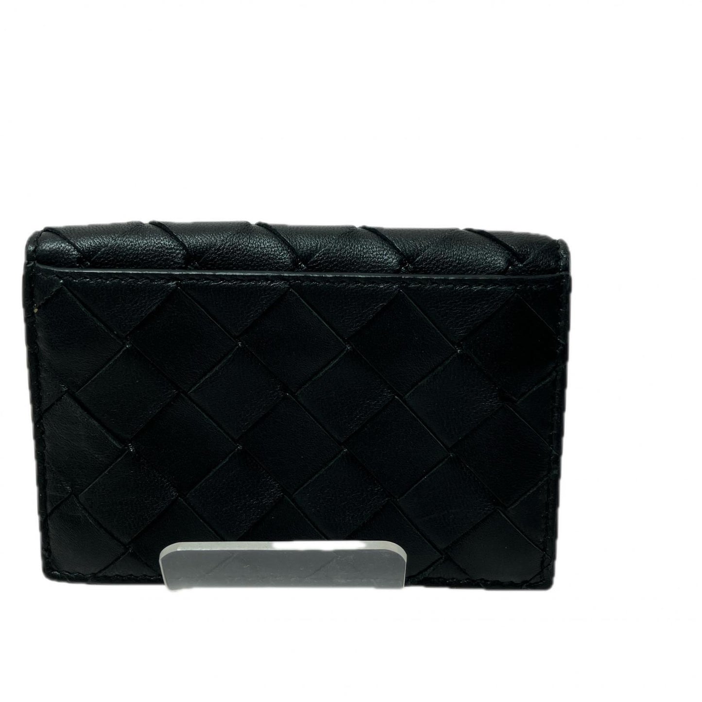 Bottega Veneta Men's Business Card Holder Intrecciato Calfskin