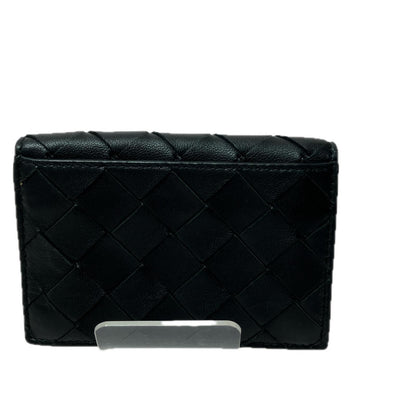 Bottega Veneta Men's Business Card Holder Intrecciato Calfskin