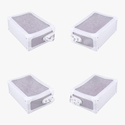 Louis Vuitton Soft Trunk Transparent X White Epi Plat Jouge M55602 Du3199