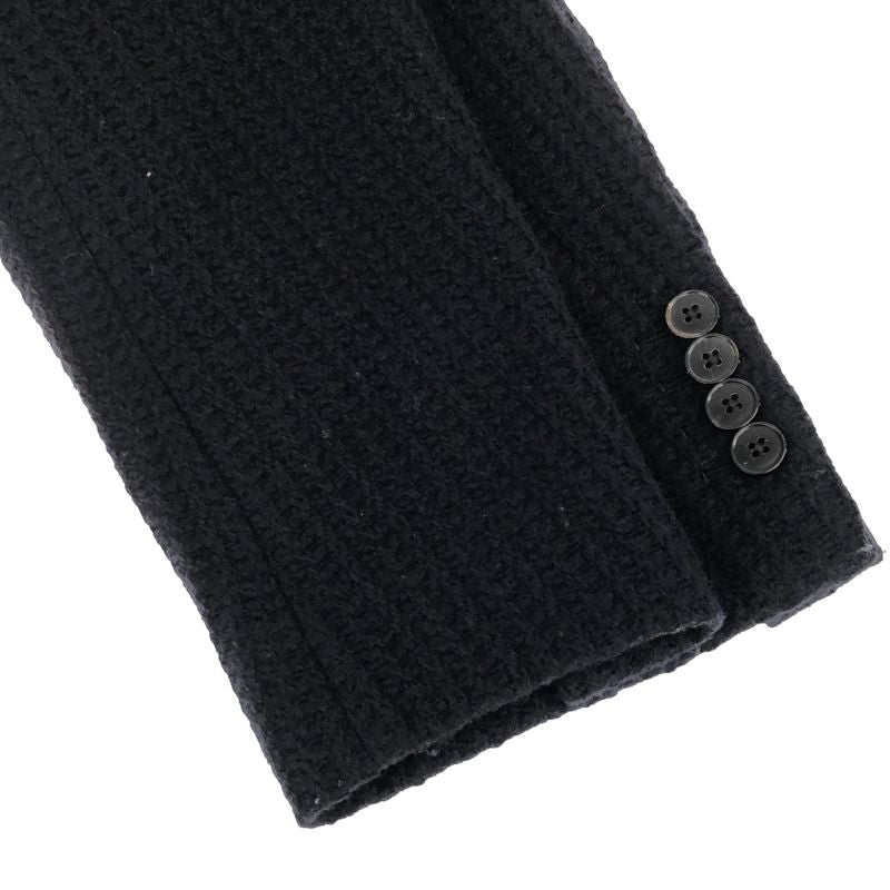 Gucci Wool Knit Tailored Jacket 4jpu51 1dijf0 Black 46