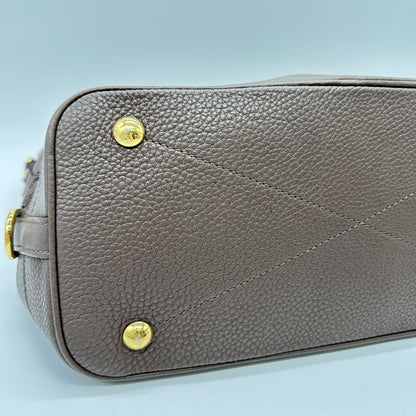 Louis Vuitton M93175 Handbag Tote Bag Mahina Stella PM Brown Monogram With Key