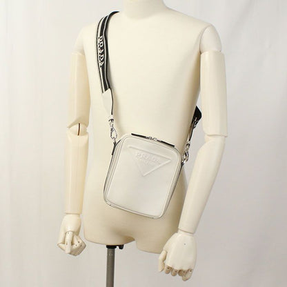 Prada Saffiano 2vh154 Crossbody Shoulder Bag Saffiano Leather Men's