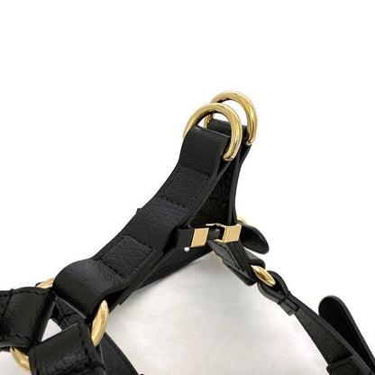 Gucci Harness Black Interlocking 692963 Never Used