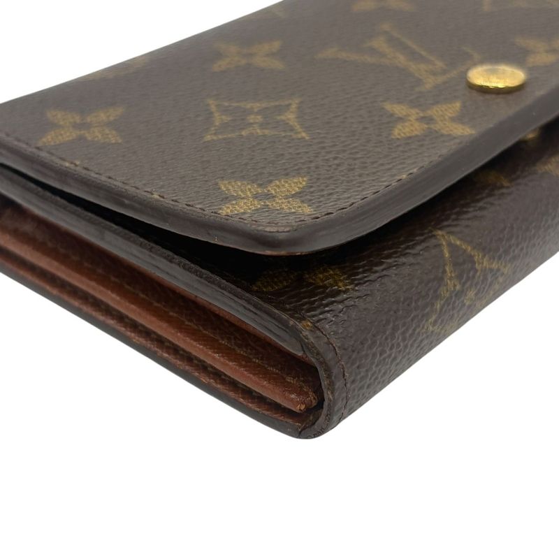 3146 Louis Vuitton Porte Monet Vieux Trésor Monogram M61730 Foldable Wallet