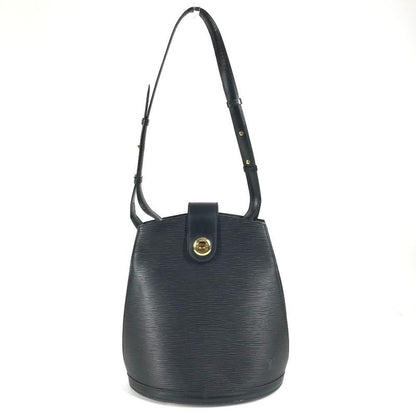 Louis Vuitton Shoulder Bag Cluny M52252 Epi Leather Noir Black