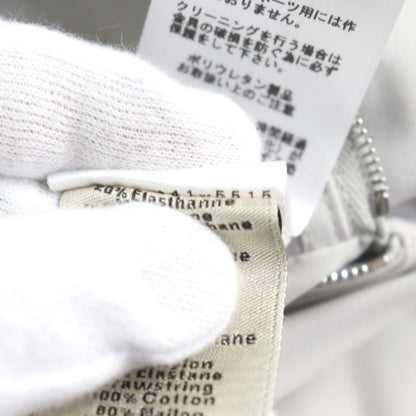 Hermes 24SS Bicolor Hooded Double Zip Nylon Jacket Blouson Light Gray Light