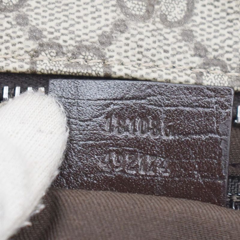 Gucci Shoulder Tote Bag GG Supreme Leather 87kb009