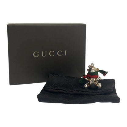 Gucci Sherry Line Silver Sv925 Silver Key Holder Ladies 505524