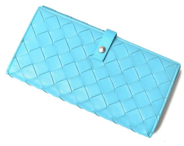 Bottega Veneta Wallet 608072 Bottega Veneta Long Wallet Flap Intrecciato Nappa