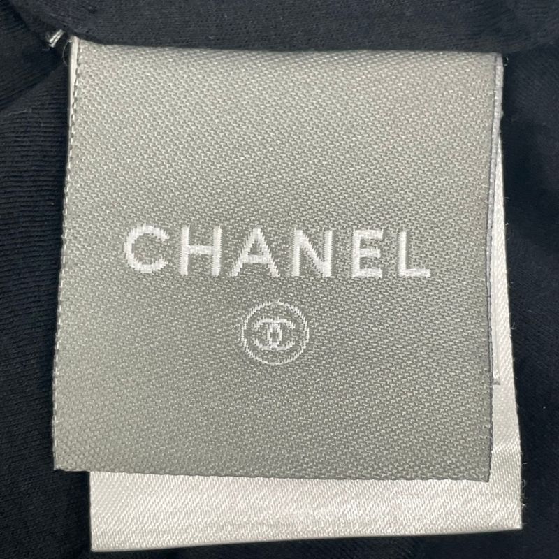 Chanel 09P T-shirt Short Sleeves Black Size 42
