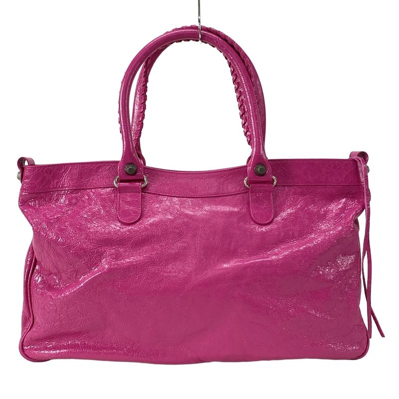 Balenciaga Handbag Neo Kagol 792896 Pink Leather