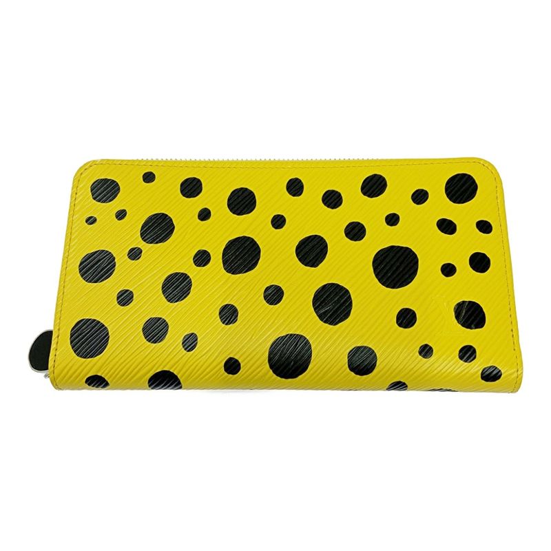 Louis Vuitton M81960 Epi Zippy Wallet X Yayoi Kusama Jone Noir