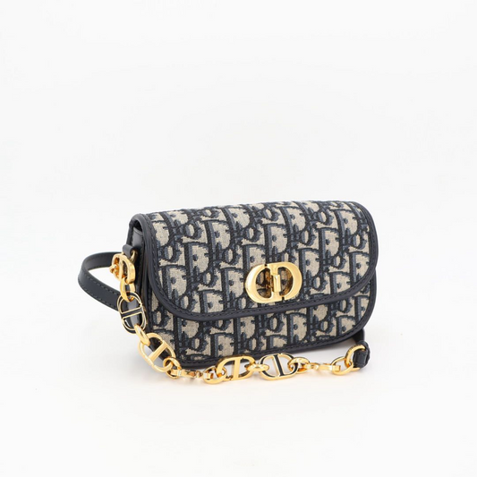 Christian DIOR MISS CARO Small Oblique Shoulder Bag