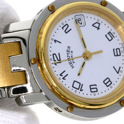 Hermes Cl4220 Clipper Watch SS Ssxgp Ladies