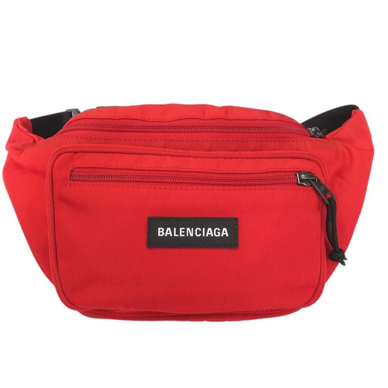 Balenciaga Explorer Belt Bag Body Bag 482389 Waist Bag Nylon Red 0017 Balenciaga