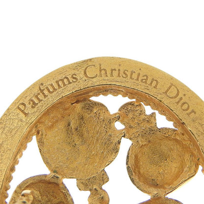 Dior Perfume Bottle Perfume Motif Vintage Gold Plated Ladies 17.4g Brooch