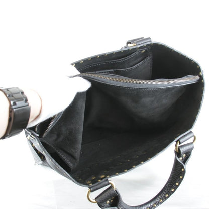 Celine Studded Boogie Bag Handbag Leather Ladies