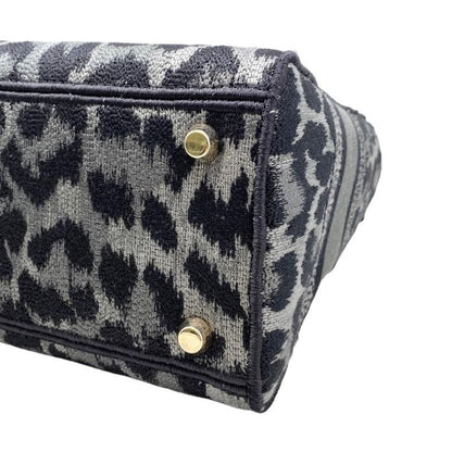 Christian Dior Handbag Shoulder Bag Lady D-Lite Medium Bag M0565orhm Leopard