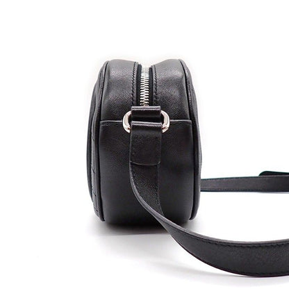 Gucci Shoulder Bag Blondi Mini 760175 Aacpy 1000 Black Leather Silver Hardware