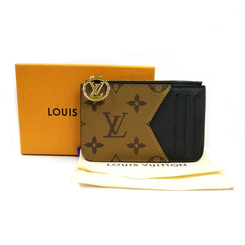 Louis Vuitton Cadoke Porte Cult Romi Monogram Reverse M81912 RFID Beige