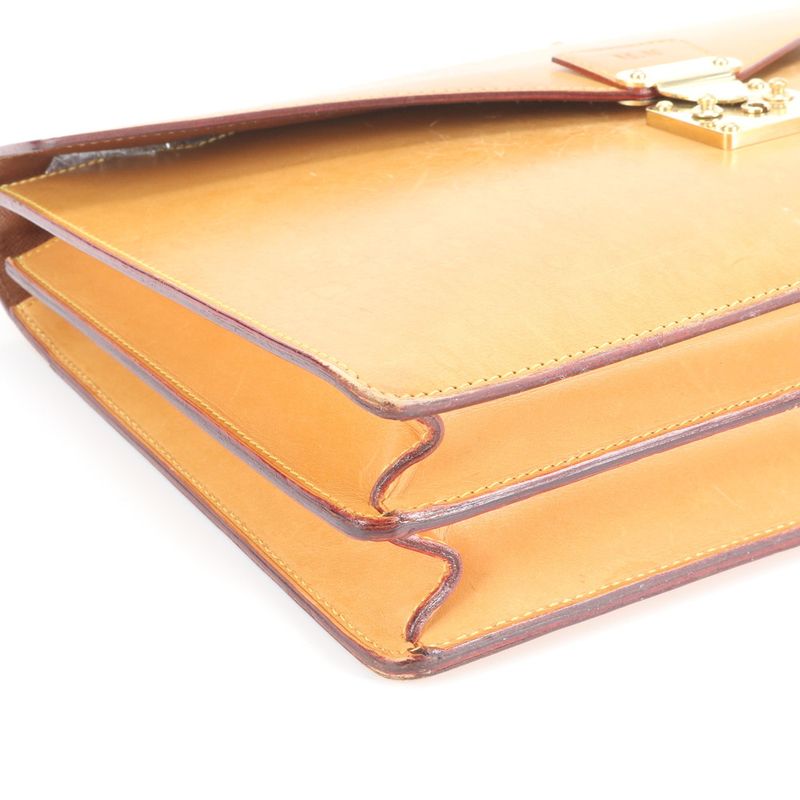 Rare Louis Vuitton Nomad Leather Business Bag Document Bag Briefcase Tote