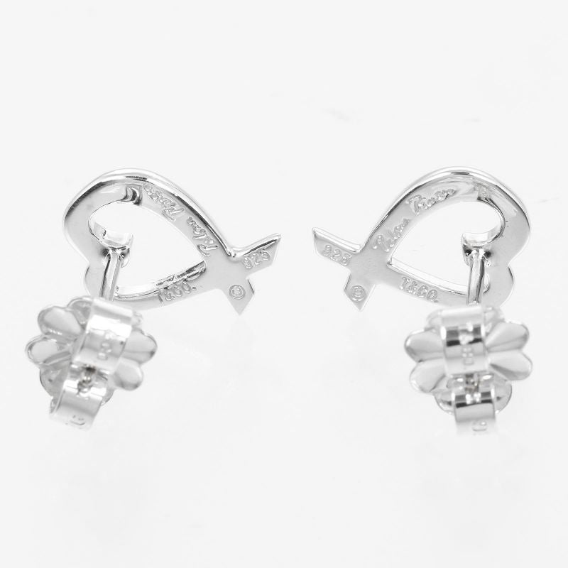 Tiffany & Co Loving Heart Silver 925 Women's 1.25g Earrings