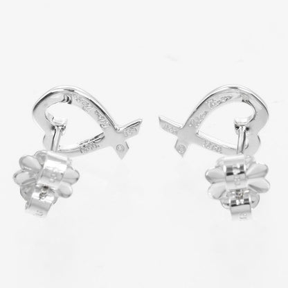 Tiffany & Co Loving Heart Silver 925 Women's 1.25g Earrings