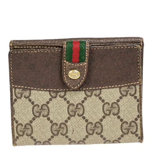 Gucci GG Cherry Bifold Wallet Compact Wallet Vintage 09bs115