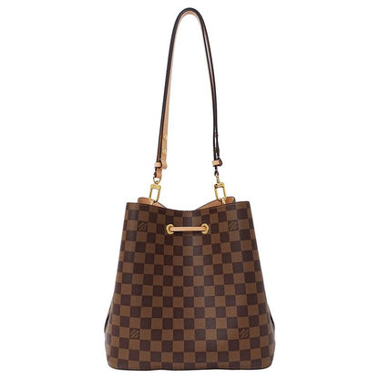Louis Vuitton Bag Women's Brand Shoulder Bag Damier Canvas Neonoe Venus Brown