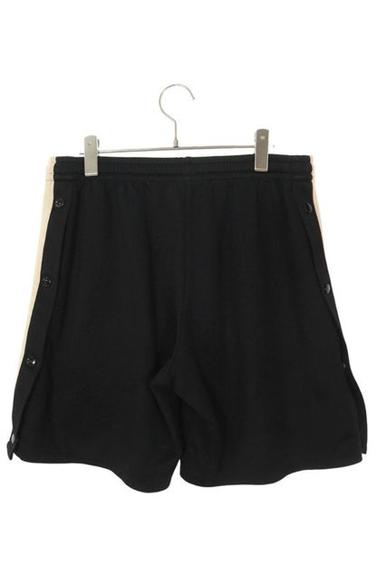 Gucci 475355 X5u11 Side Snap Button Technical Jersey Shorts Men's S