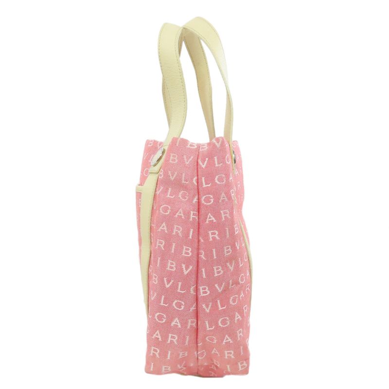 Bvlgari Logomania Tote Bag Canvas Women