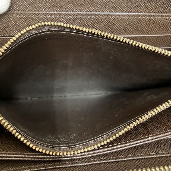 Louis Vuitton Damier Zippy Wallet N60015 Round Zipper Wallet Long Wallet Ladies