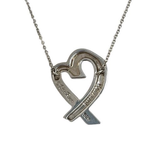 Tiffany & Co Tiffany & Co Necklace Rubbing Heart Paloma Picasso 925 Silver