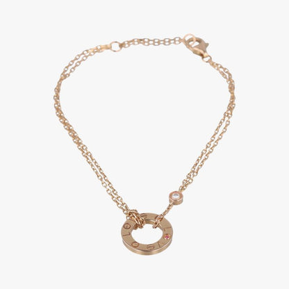 Cartier Love Circle Diamond Gold Au750 B6036700 Pz0161