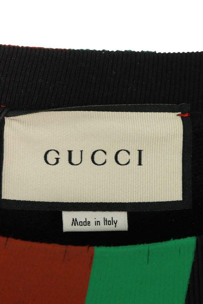 Gucci 635847 Xjcxy FAKE NOT Printed Crewneck Sweatshirt Men's L