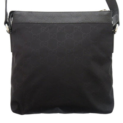 Gucci GG 510339 Nylon Black Shoulder Bag Black 0435 Gucci