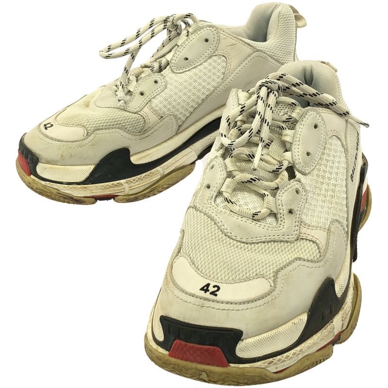 Balenciaga Triple S Low Cut Sneakers 533882 Mix 42 27.5cm (10.83in)