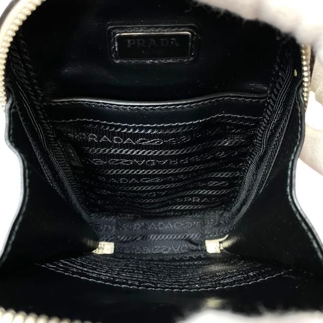Prada 2vz039 Shoulder Bag Body Bag Mini Bag Triangle Logo Leather White
