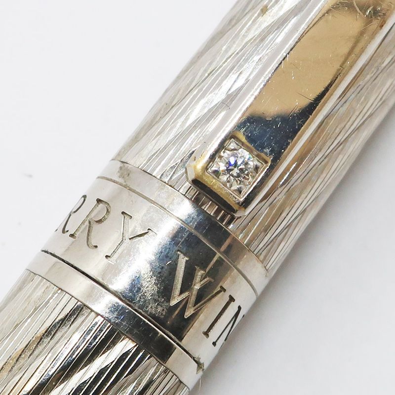 Harry Winston Ballpoint Pen Diamond Writing Instrument Men's Women's