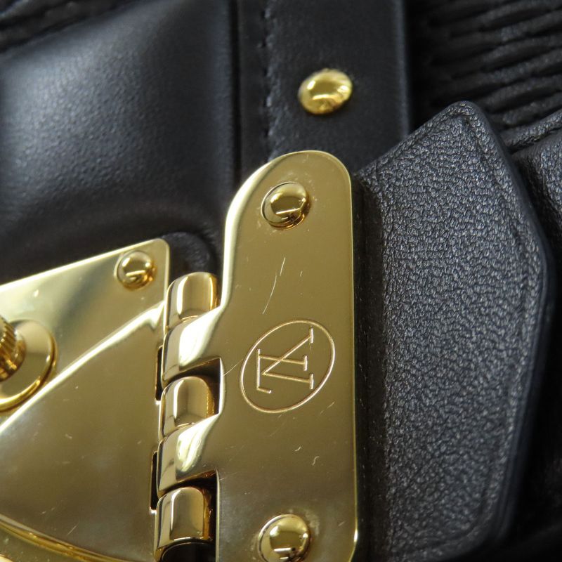 Louis Vuitton M59114 Troca MM Shoulder Bag Lambskin Ladies